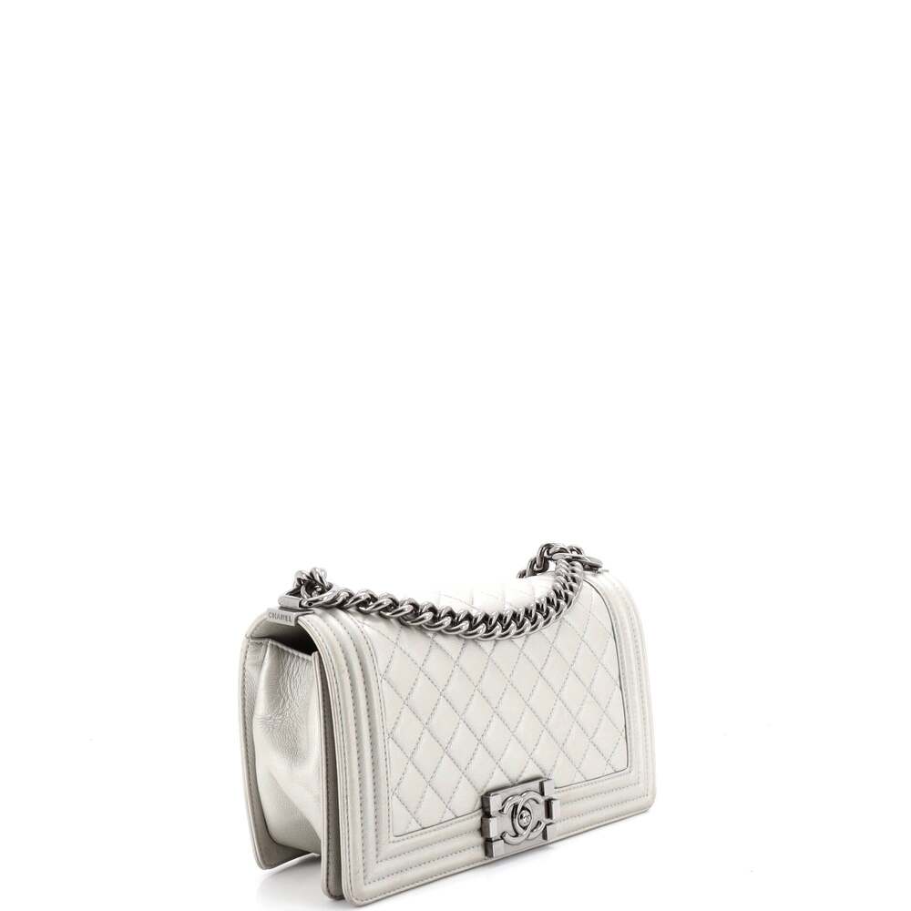 Chanel Boy Flap Bag Quilted Calfskin #227297C32B - Picture 3 of 8